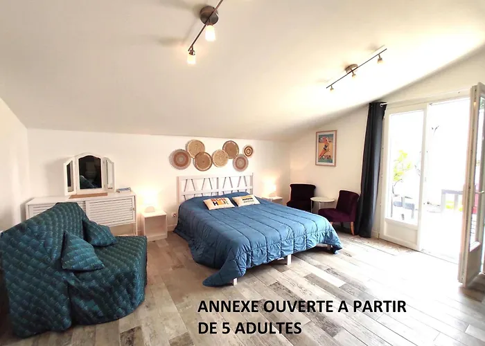 Mariella - Maison Familiale, Wifi, 500M De La Plage